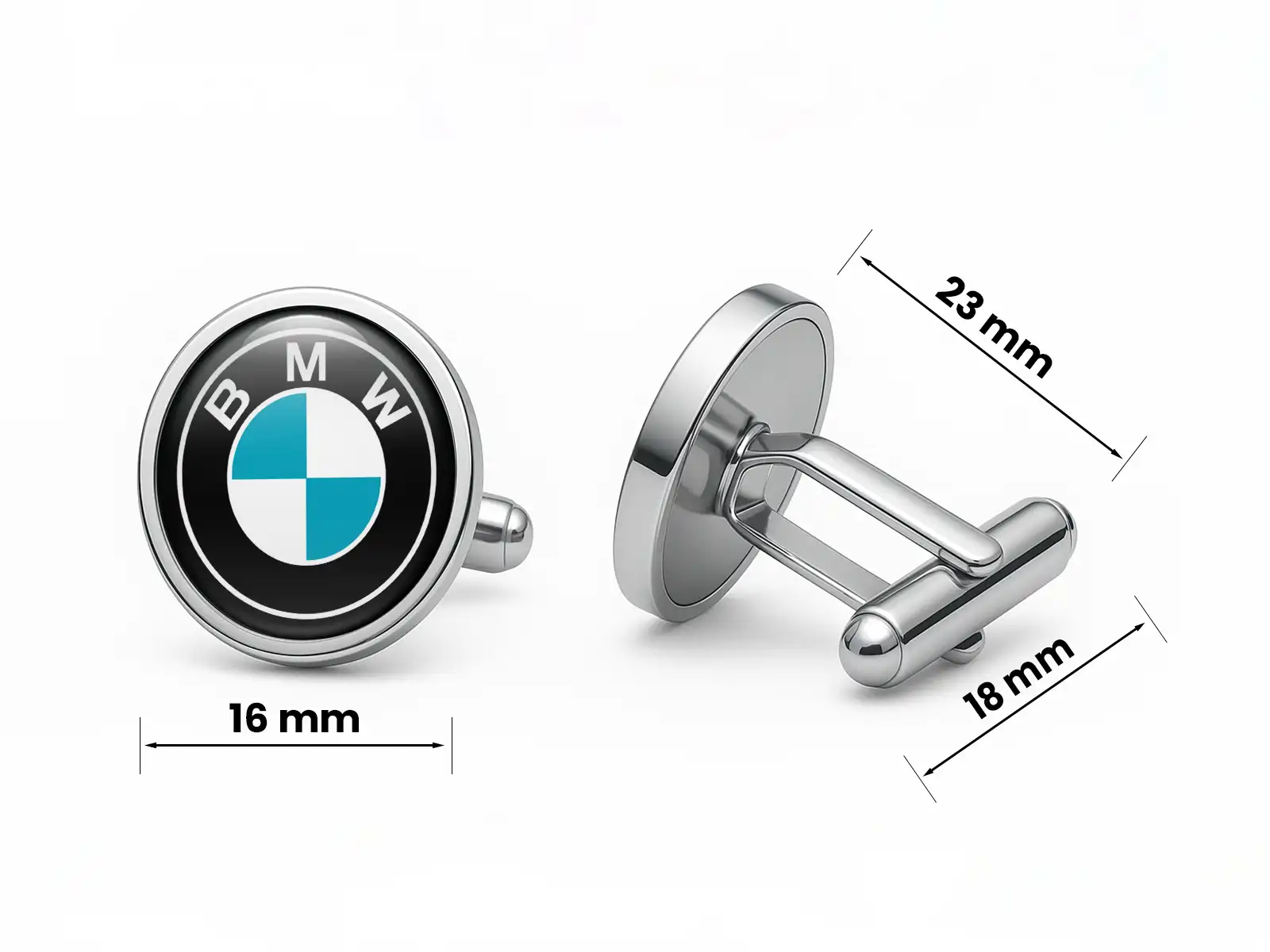 BMW Hochzeit Manschettenknöpfe Geschenk Premium Minimal